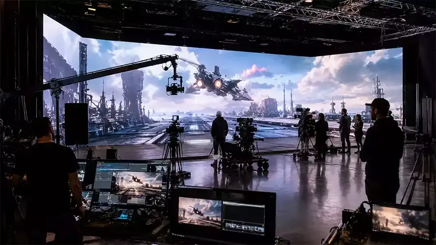 ARECH fine-pitch LED wall for immersive and XR use