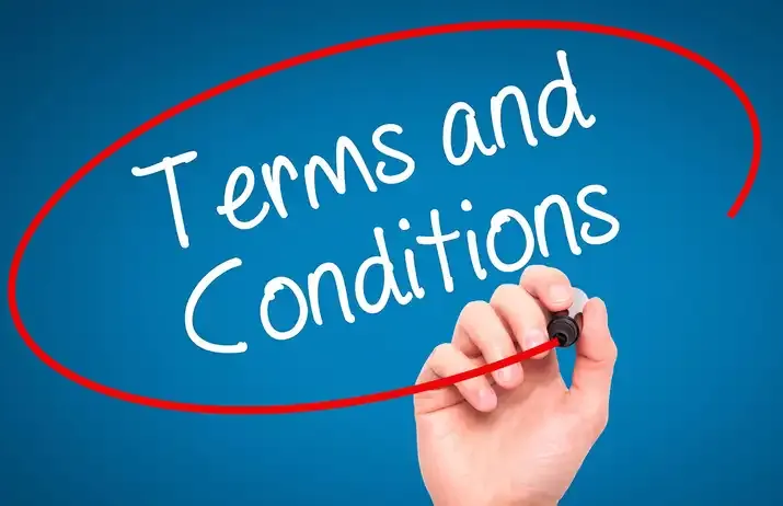 Rules about Terms and Conditions
